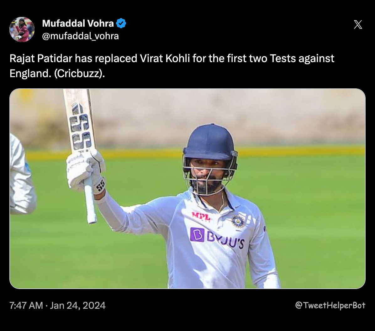 Screenshot of a tweet downloaded with TweetHelperBot